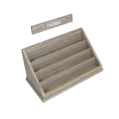 chất lượng  POS Jewelry Wooden Display Stand Wooden Countertop Display Organizer Boutique nhà máy