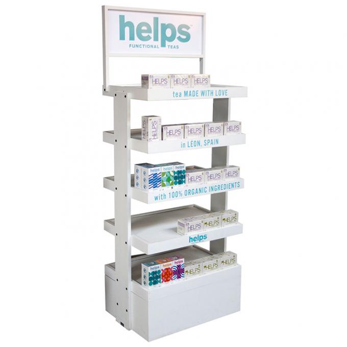 Cửa hàng siêu thị Cửa hàng gỗ cho sản phẩm chăm sóc da 6