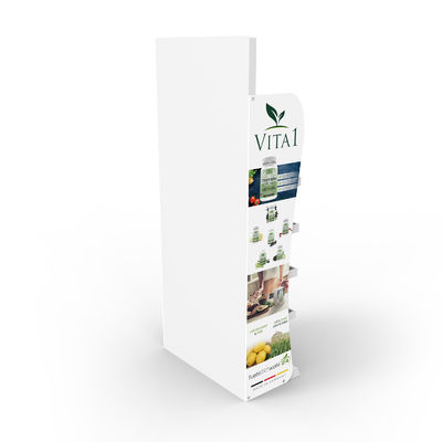 Đế trưng bày mỹ phẩm 6 lớp Đế trưng bày dược phẩm bằng gỗ cho các sản phẩm chăm sóc sức khỏe
