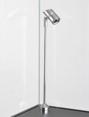 Hộp trưng bày bệ trang sức 16" Bệ trưng bày Tủ khóa ngăn kéo Đèn LED chiếu điểm