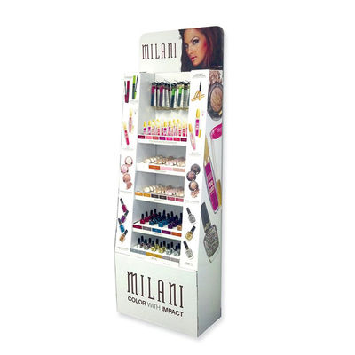 Mỹ phẩm sơn móng tay Stand Cardboard Free Standing Nail Polish Rack