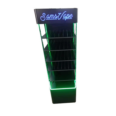 Sàn gắn trên cao Acrylic Display Rack LED Display Stand cho các sản phẩm điện tử